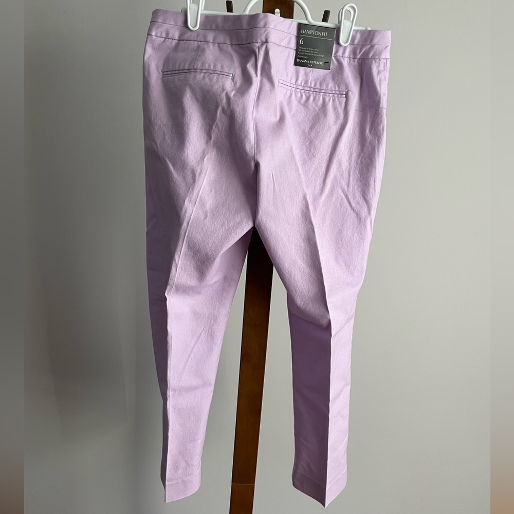 Banana Republic Hampton Fit pants- size 6 NWT - Picture 2 of 4
